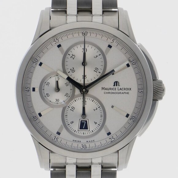 MAURICE LACROIX Watches PT6178/88 Stainless Steel Mechanical Automatic - Picture 1 of 7